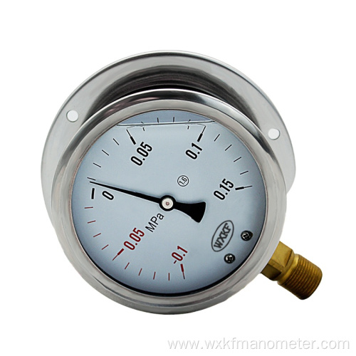 7000psi Bottom connection liquid filled pressure gauge